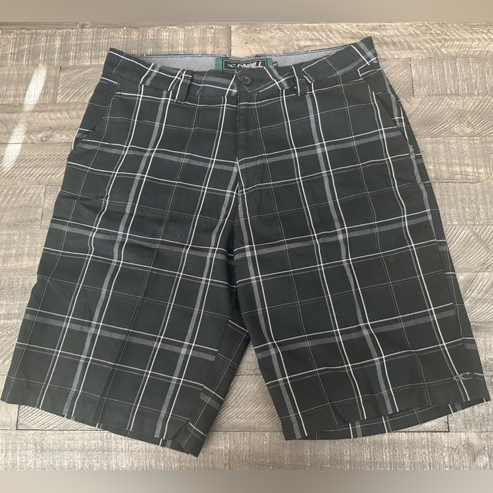 O’Neill Checkered Flat Front Shorts